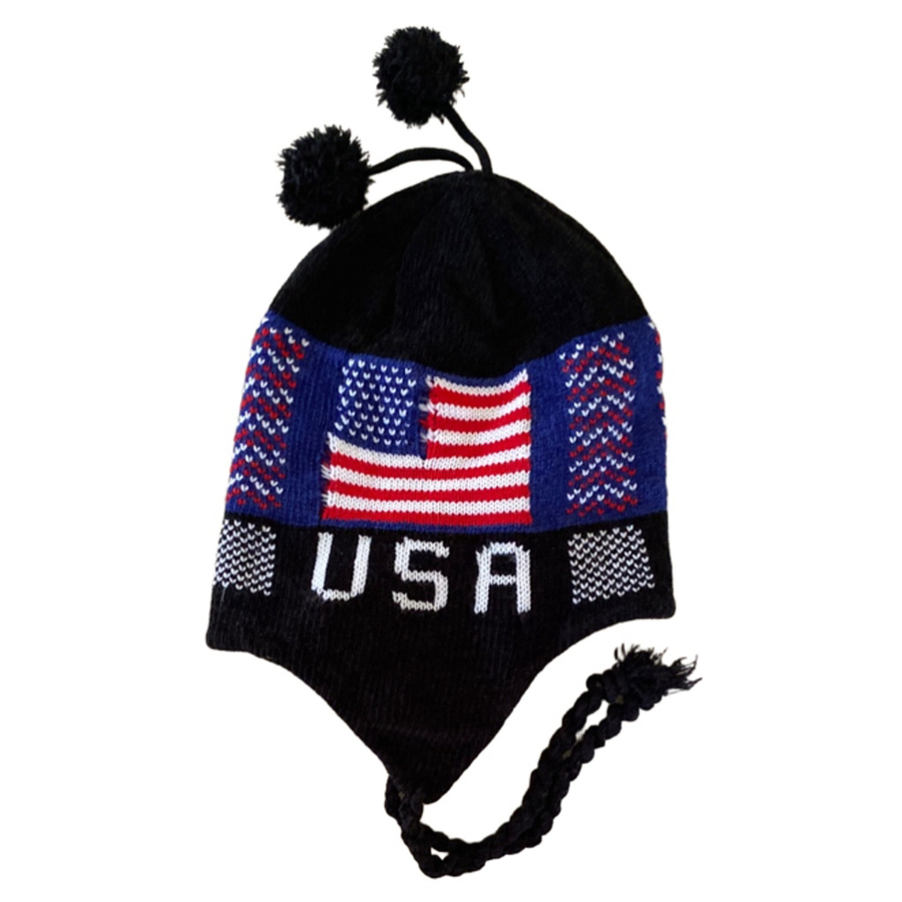 Unisex Unbranded Hat Black Red White Blue OS - Picture 2 of 3
